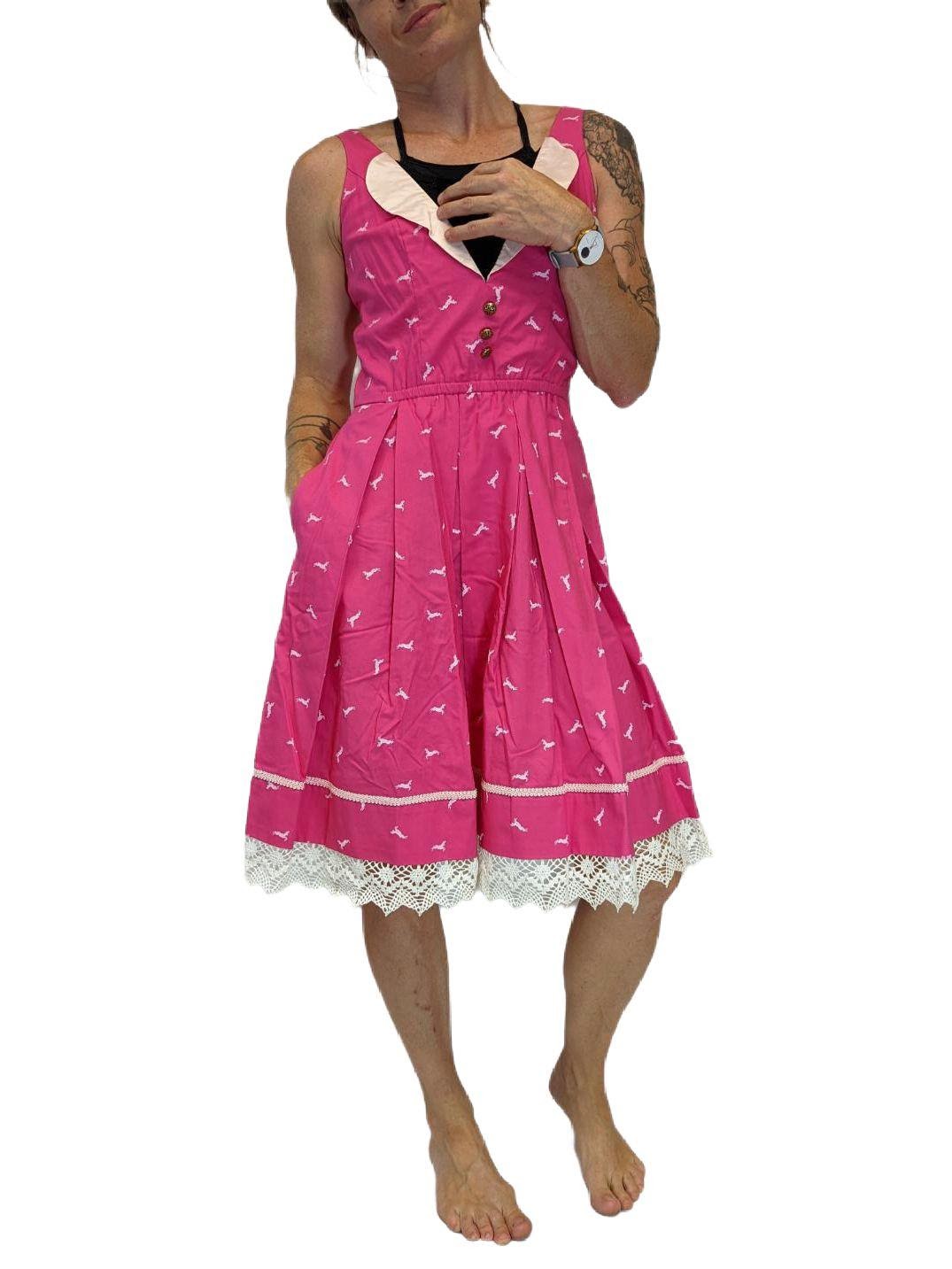 Kleid BETTY midi pink