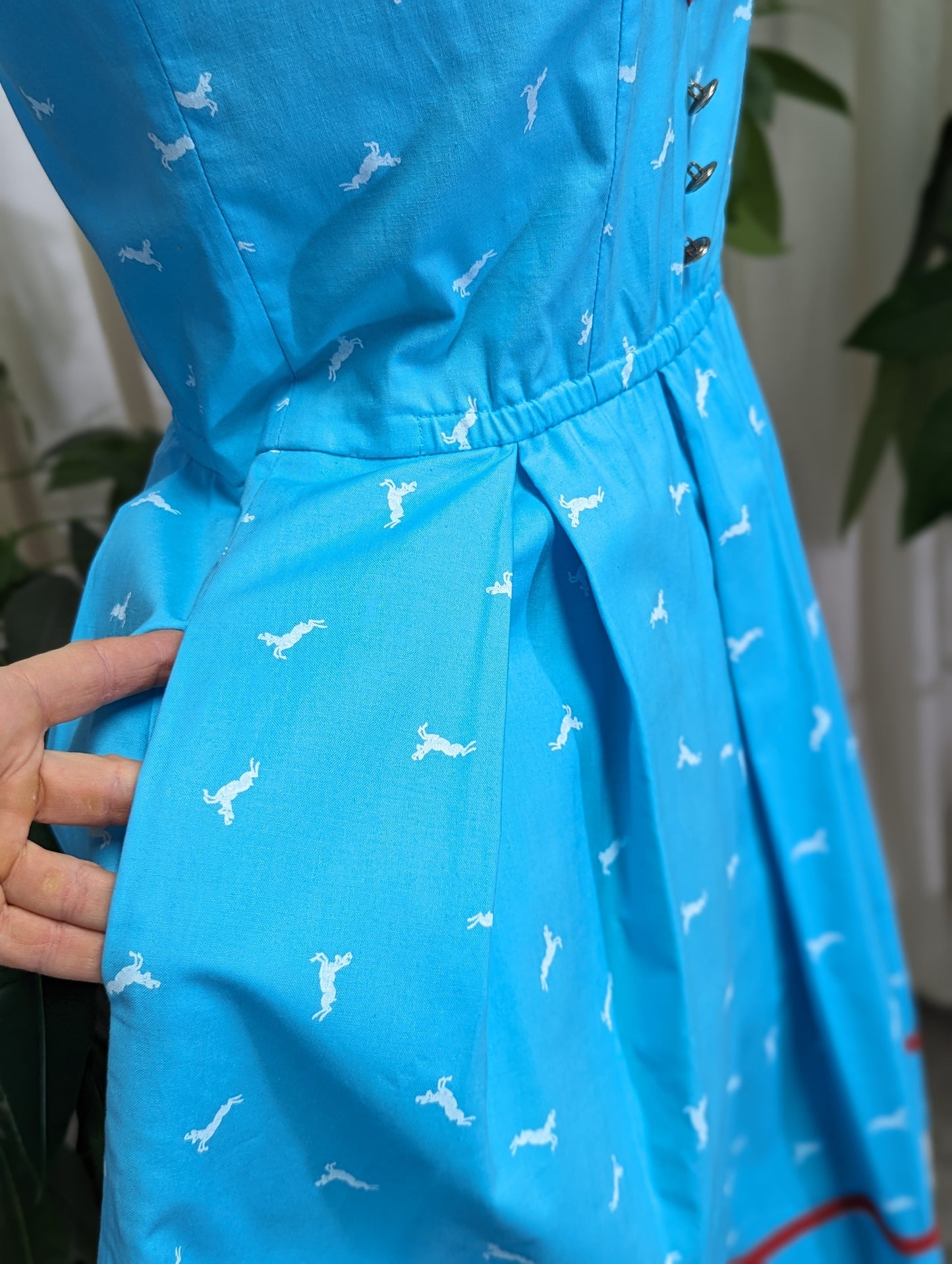 Kleid BETTY midi blau