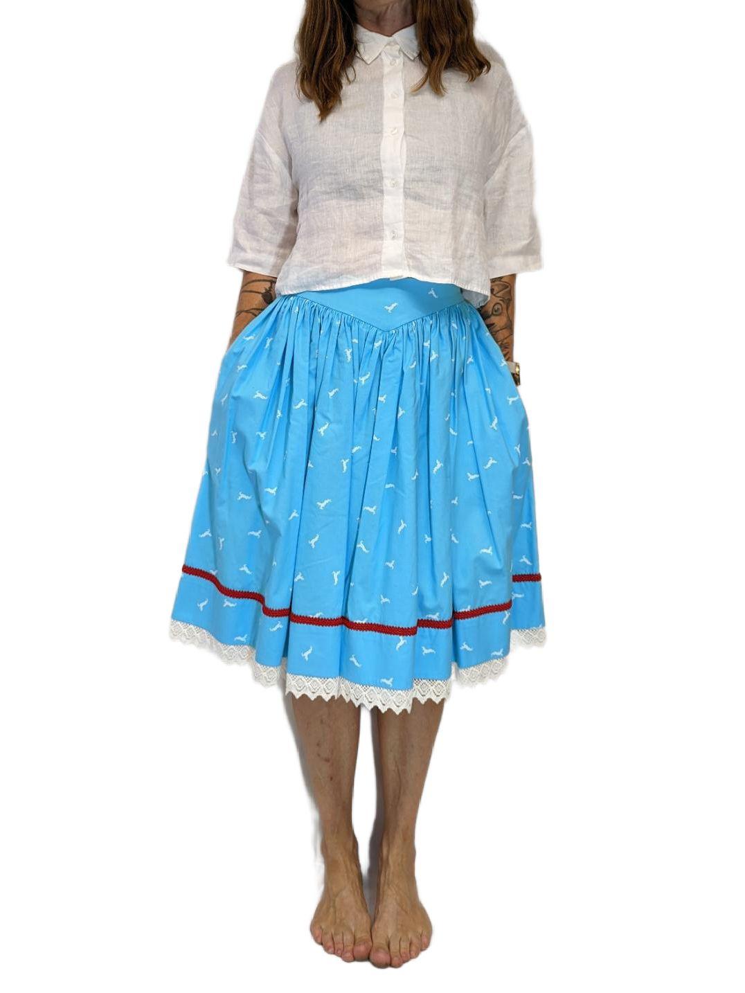 Rock LIZZY midi blau
