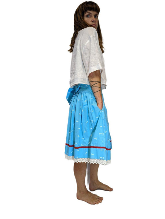 Rock LIZZY midi blau