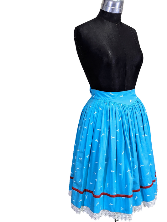 Rock LIZZY midi blau